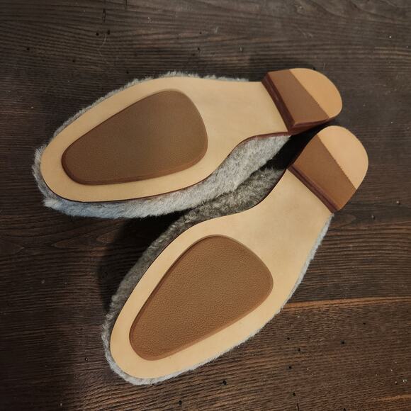 Innkas Bad Ass Shearling Mule Slides Size 7 - Picture 3 of 4